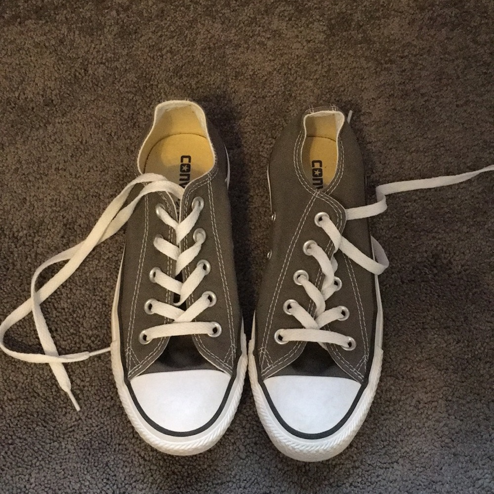 Dark Grey Chuck Taylor All Star Converse (low top)